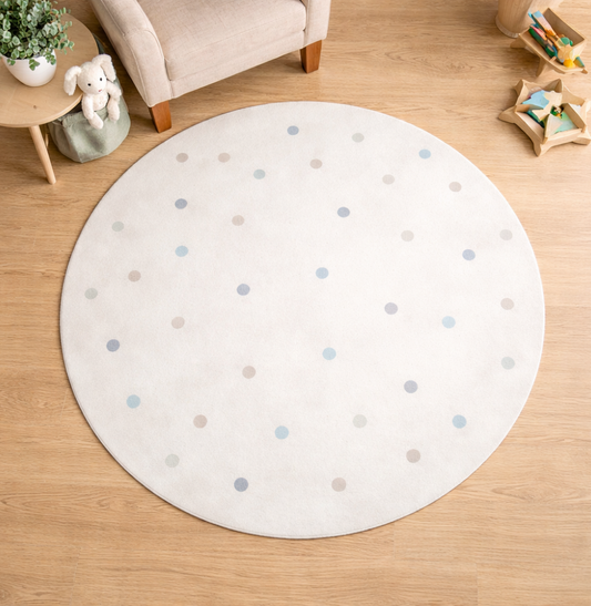 Tapete Infantil Redondo Poá - Verde