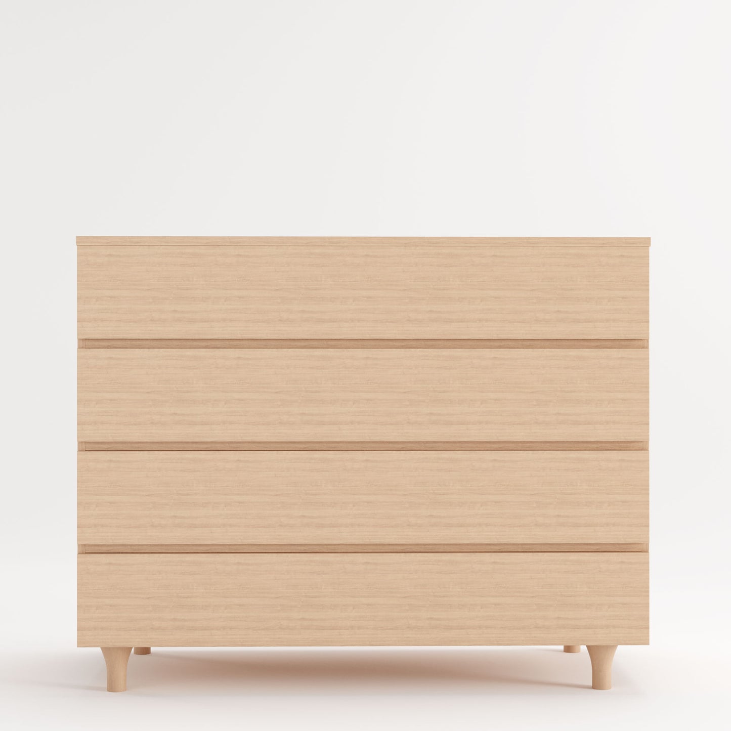 Cômoda de Bebê Haus Nature 4 Gavetas Carvalho 110cm