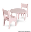Mesa Infantil Viena Redonda - Rosa Claro