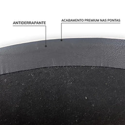 Tapete Infantil Redondo Arabesco - Cinza