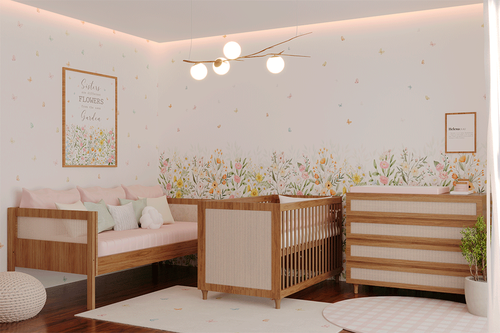 Quarto Jardim da Sofia - Nature Freijó