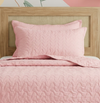 Kit Colcha Casal Infinity 3 Peças - Rosa Chá