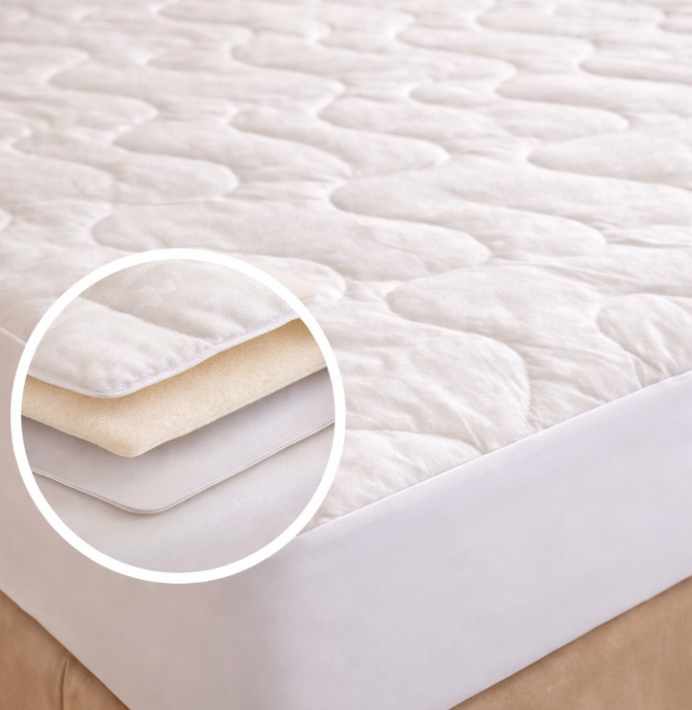 Protetor de Colchão Berço Impermeável Cru
