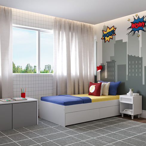 Quarto do Felipe e Fernando - Heróis