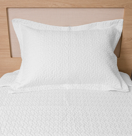 Porta Travesseiro Solteiro Infinity - Branco