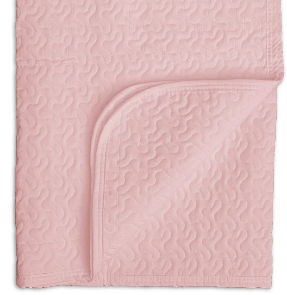 Colcha Para Berço Infinity - Rosa Chá