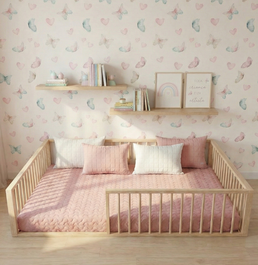 Colcha Casal Com Elástico Infinity - Rosa Chá