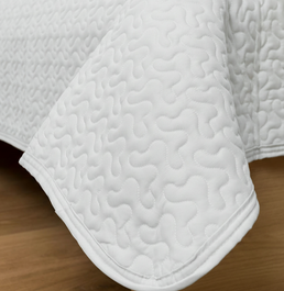 Colcha Para Berço Infinity - Branco