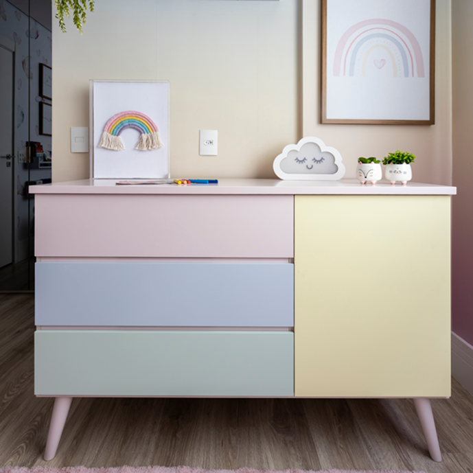 Quarto Arco Íris da Giovana @renata.Abate @dr.rodrigorosa