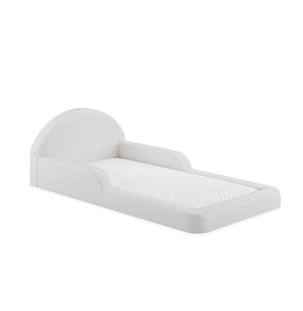 Cama Montessoriana Lumi Solteiro com Colchão – Cinza