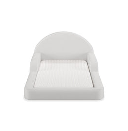 Cama Montessoriana Lumi Solteiro com Colchão – Cinza