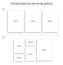 Quadro Infantil Coelho Floral Família Secrets Bege