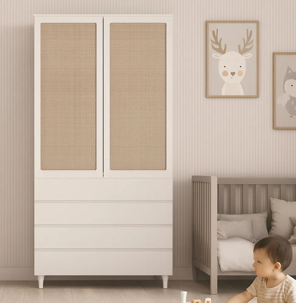 Guarda Roupa 2 em 1 Haus Nature - Branco