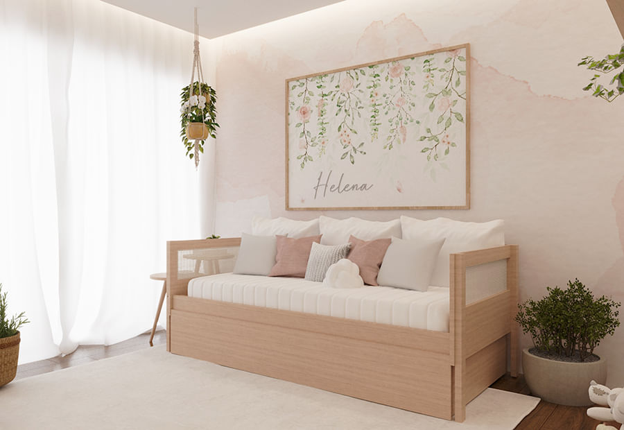 Quarto da Lara Haus Nature Palha com Jardim Suspenso