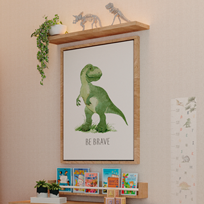Quarto Montessori Dino Aquarela