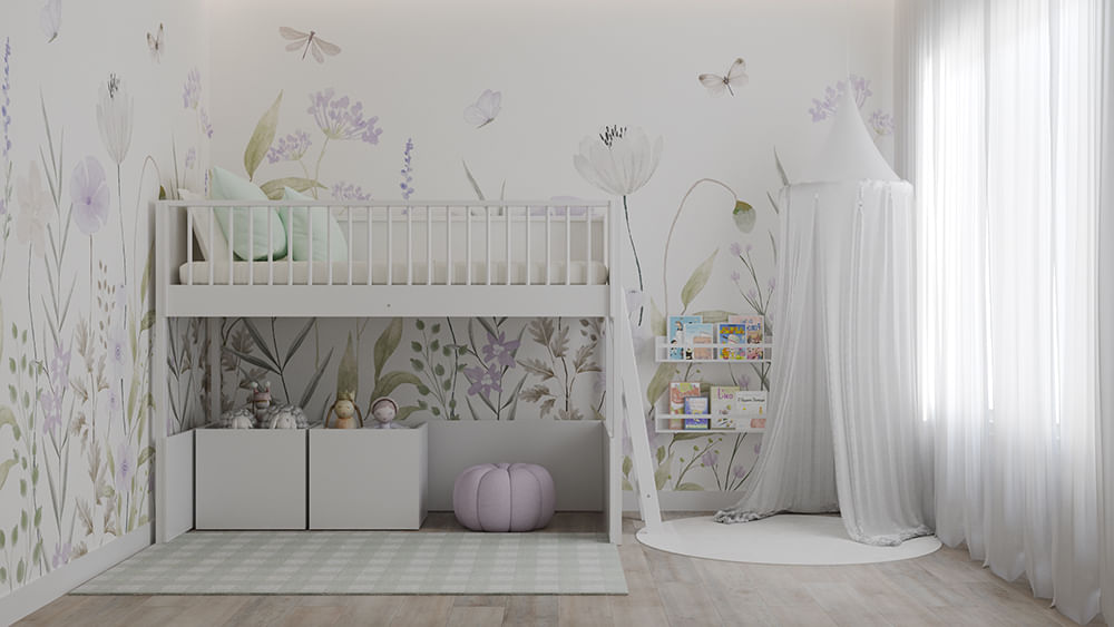 Quarto da Mariana - Jardim do Outono