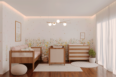 Quarto Jardim da Sofia - Nature Freijó