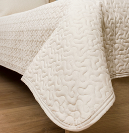 Kit Colcha Infinity 2 Peças - Cru