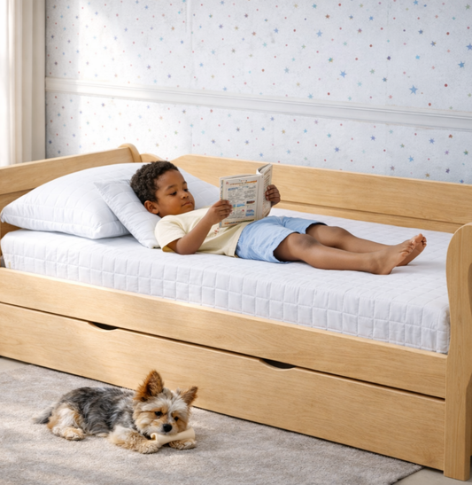 Colcha Com Elástico Quadradinho - Branco