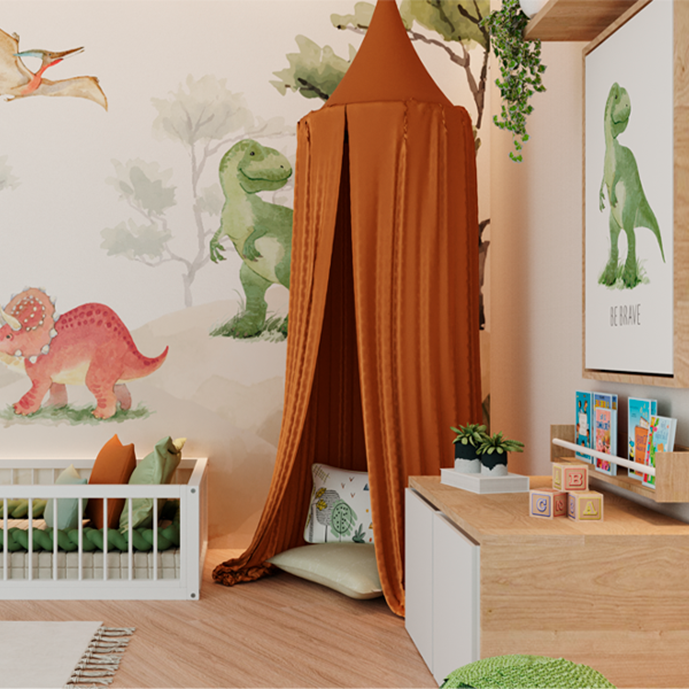 Quarto Montessori Dino Aquarela