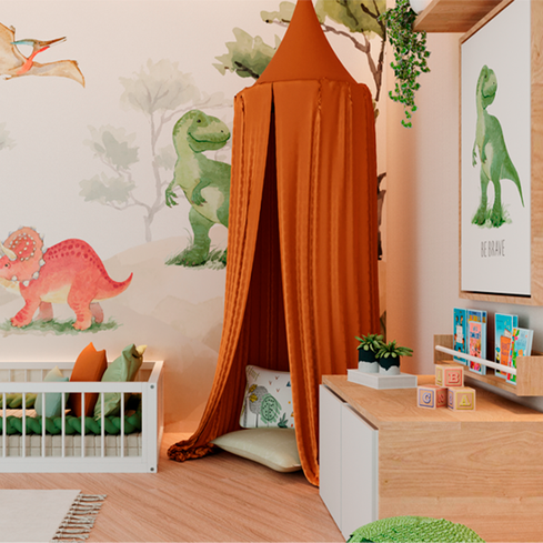 Quarto Montessori Dino Aquarela