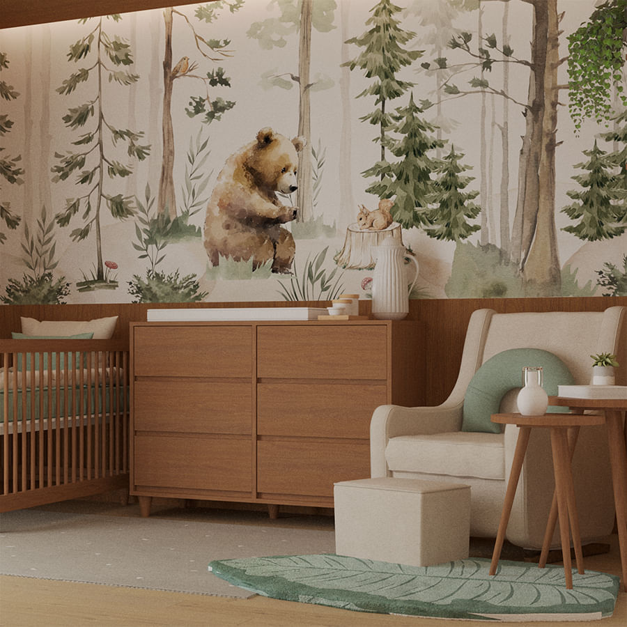 Quarto do Bernardo - Urso Floresta