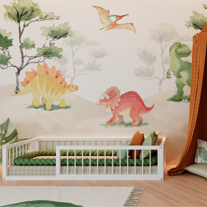 Quarto Montessori Dino Aquarela