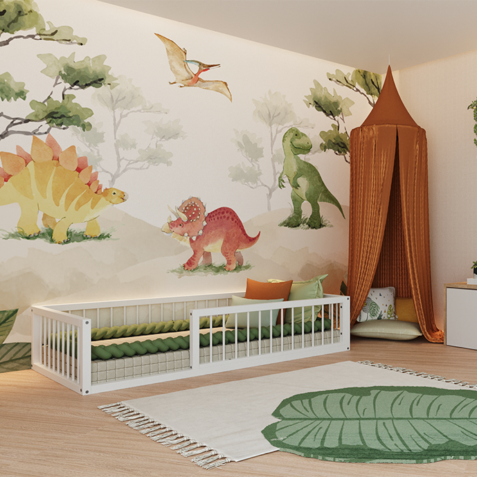 Quarto Montessori Dino Aquarela