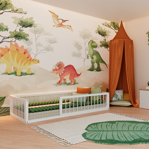 Quarto Montessori Dino Aquarela