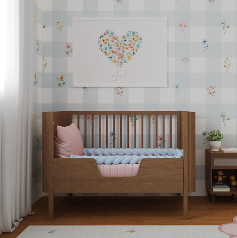 Quarto da Sarah - Xadrez Floral