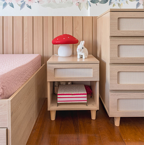 Quarto Jardim Oceânico Rosa @RAKAMINELLI