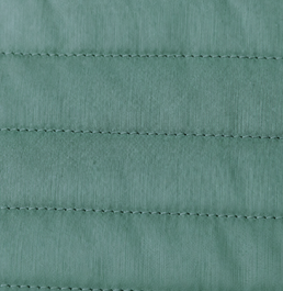 Kit Colcha Casal Listra 3 Peças - Verde Seco