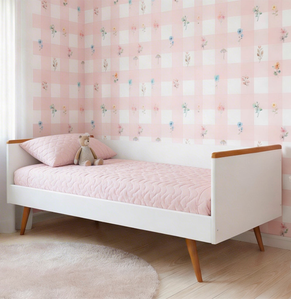 Cama Babá Viena Branco e Mel