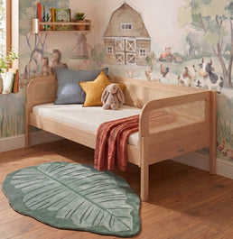 Cama Sofá Haus Arco Com Palha 2 em 1 Montessoriana - Carvalho