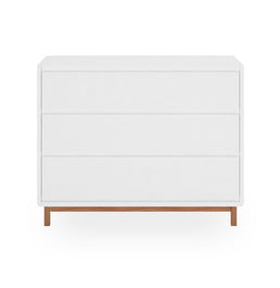 Cômoda de Bebê Nord 3 Gavetas - Branco Jequitibá