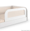Grade frontal para cama Haus Arco com Palha - Branco