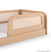 Grade frontal para cama Haus Arco com Palha - Carvalho
