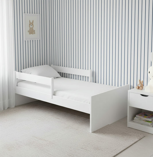 Cama Solteiro Up 2 em 1 Branco