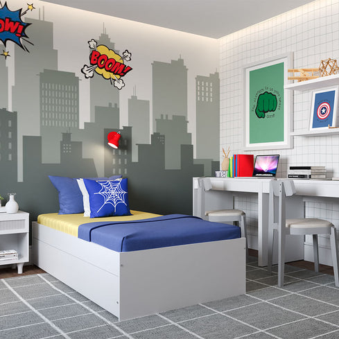 Quarto do Felipe e Fernando - Heróis