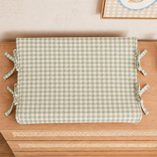TROCADOR XADREZ VINTAGE - VERDE MALVA