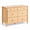 COMODA RITMO 7 GAVETAS 130CM - CARVALHO