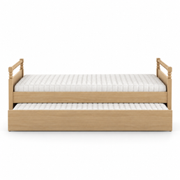 CAMA SOLTEIRO RITMO - CARVALHO