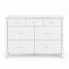 COMODA RITMO 7 GAVETAS 130CM - BRANCO