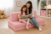 Sofá Infantil Play - Rosa