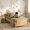 Cama Solteiro Monet - Carvalho