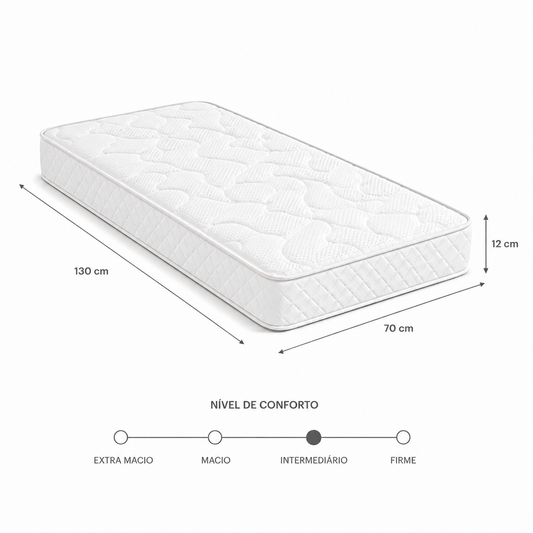 Colchão de Berço Flex D18 - 70x130x12cm (alt)