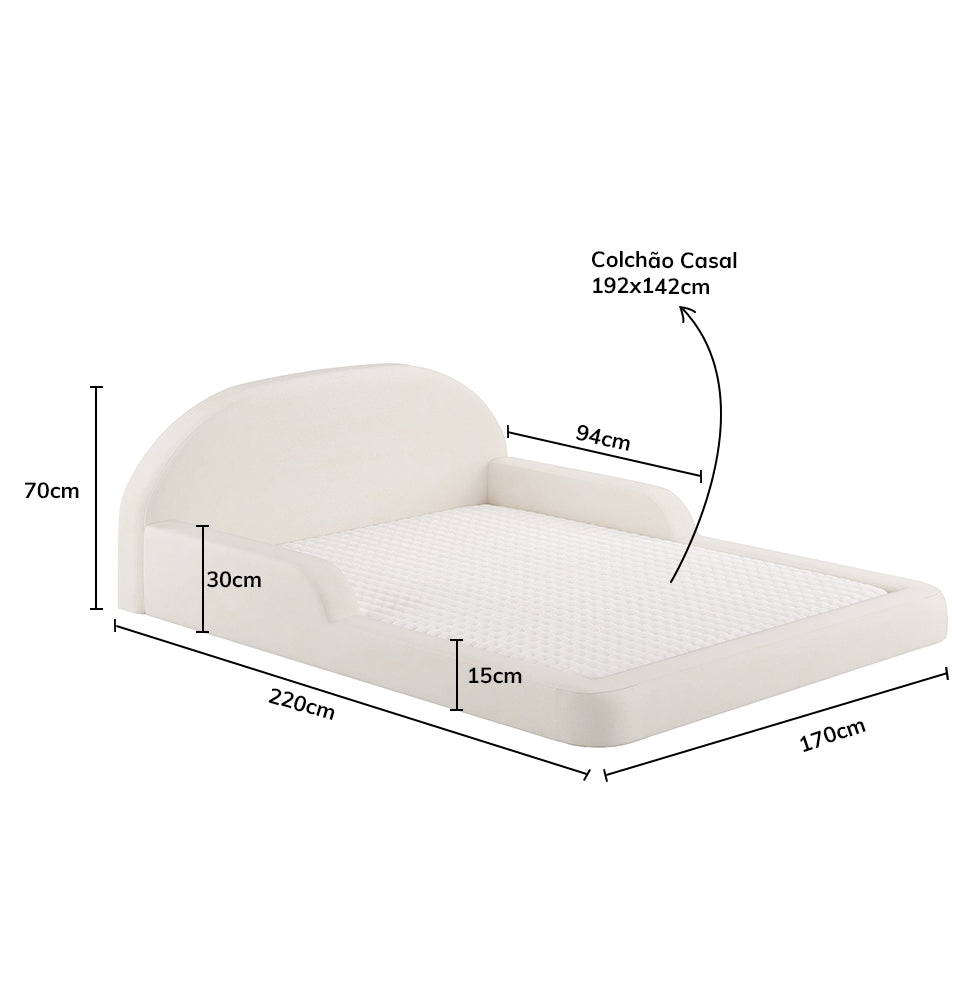 CAMA MONTESSORIANA LUMI CASAL - BEGE