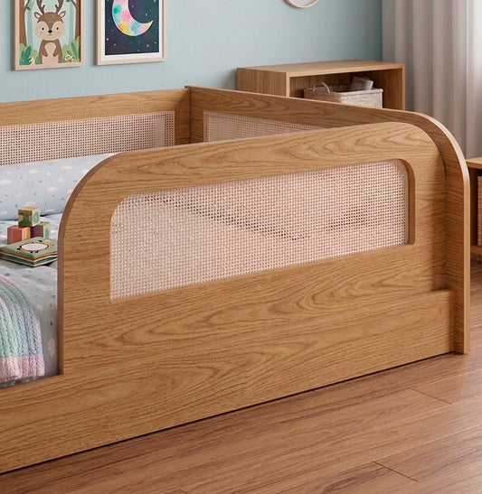 Grade frontal para cama Haus Arco com Palha - Carvalho