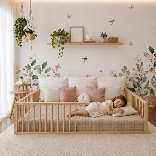 Cama Montessoriana Casal Fazenda - Carvalho