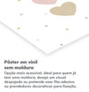 QUADRO INFANTIL POTE DE MEL - VERTICAL